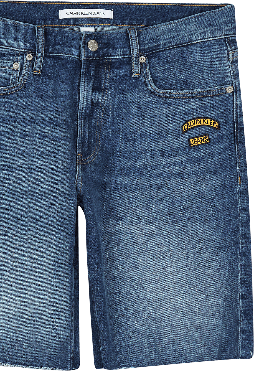 Slim Short Denim Blue - Bild 3
