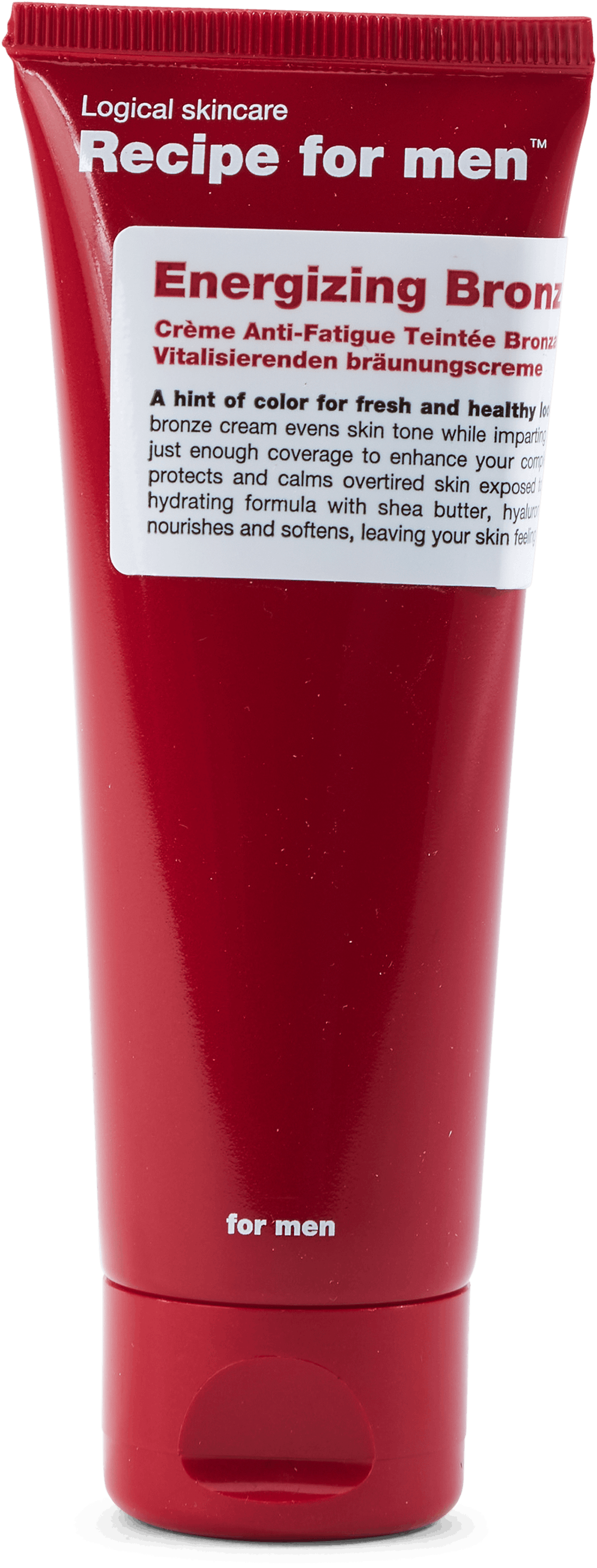 Enerigizing Bronze  None, Male, Utrustning, skönhet, Röd, 75 ml