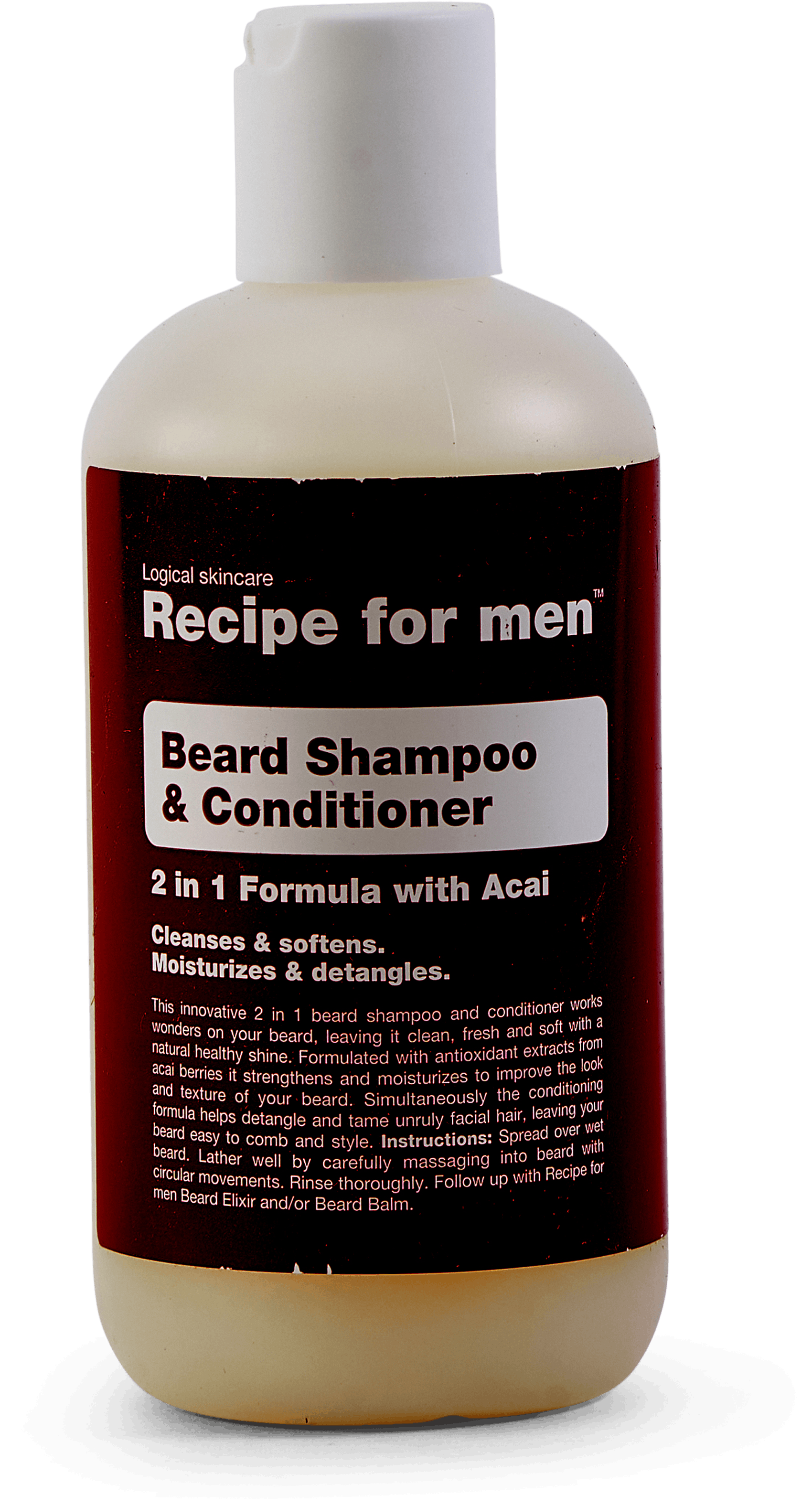 Beard Shampoo & Conditioner None, Male, varusteet, kauneus, Monivärinen, 250 ml