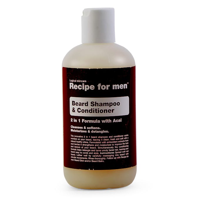 Beard Shampoo & Conditioner None, Male, varusteet, kauneus, Monivärinen, 250 ml