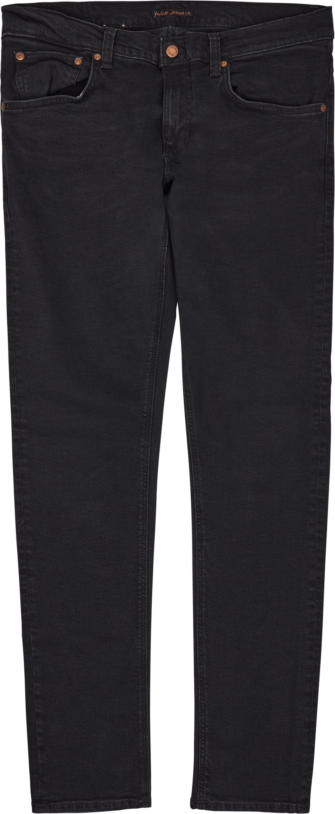 Nudie Jeans Tight Terry Soft, Male, Klær, Bottoms, Svart, 36"/34"