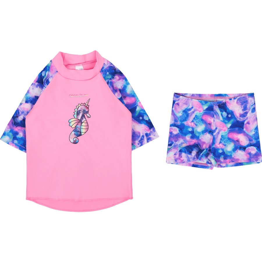 Speedo Bb Girl Pink Sunscreen Pink/blue