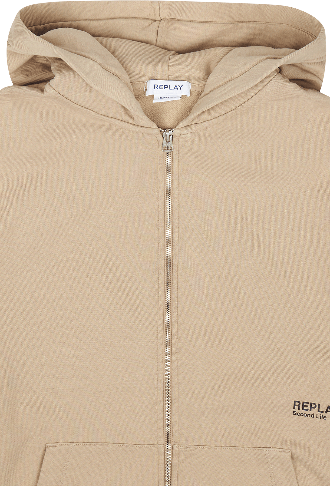 Zip Hoodie 803 Light Taupe - Bild 3