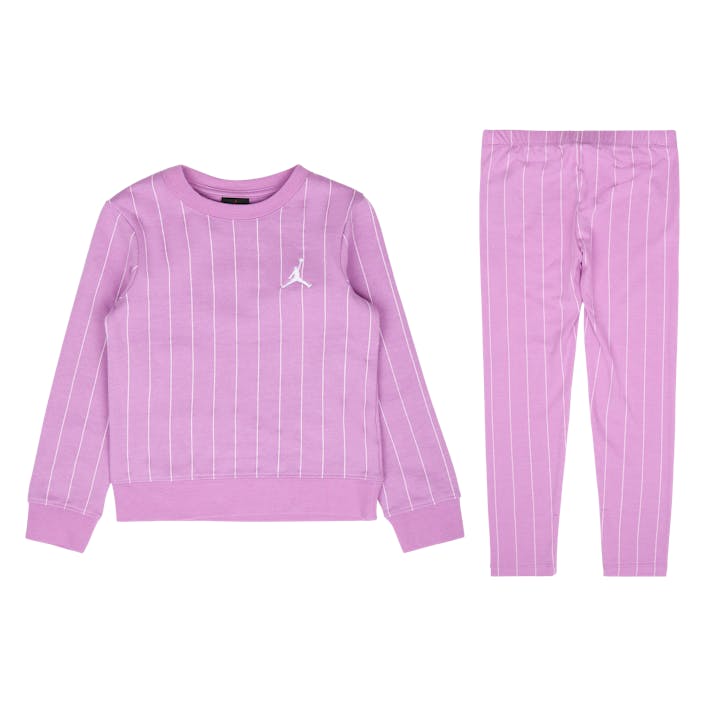 Jdg Mini Me Flc Aop Crew Set Rush Fuchsia, Unisex, Vêtements, survêtements et ensembles, Rose, 110/116