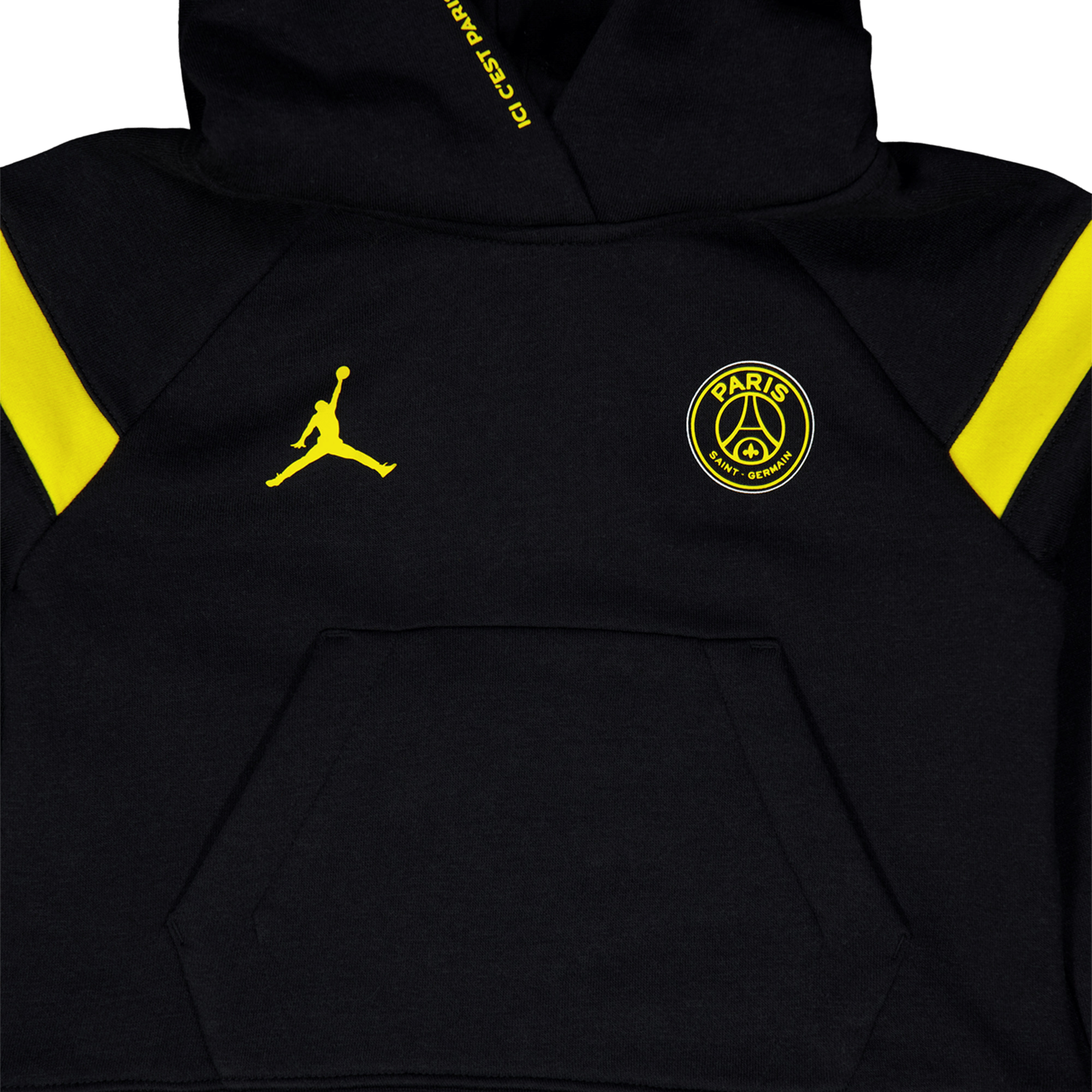 Jdg Psg Flc Hoodie Black - Bild 3