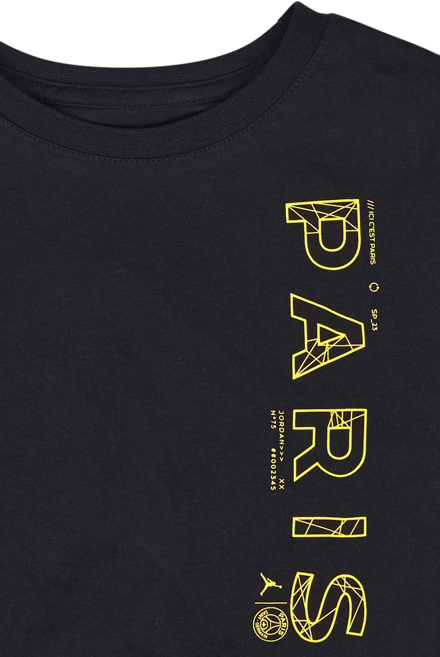 Jdg Psg Ss Tee Black - Bild 3