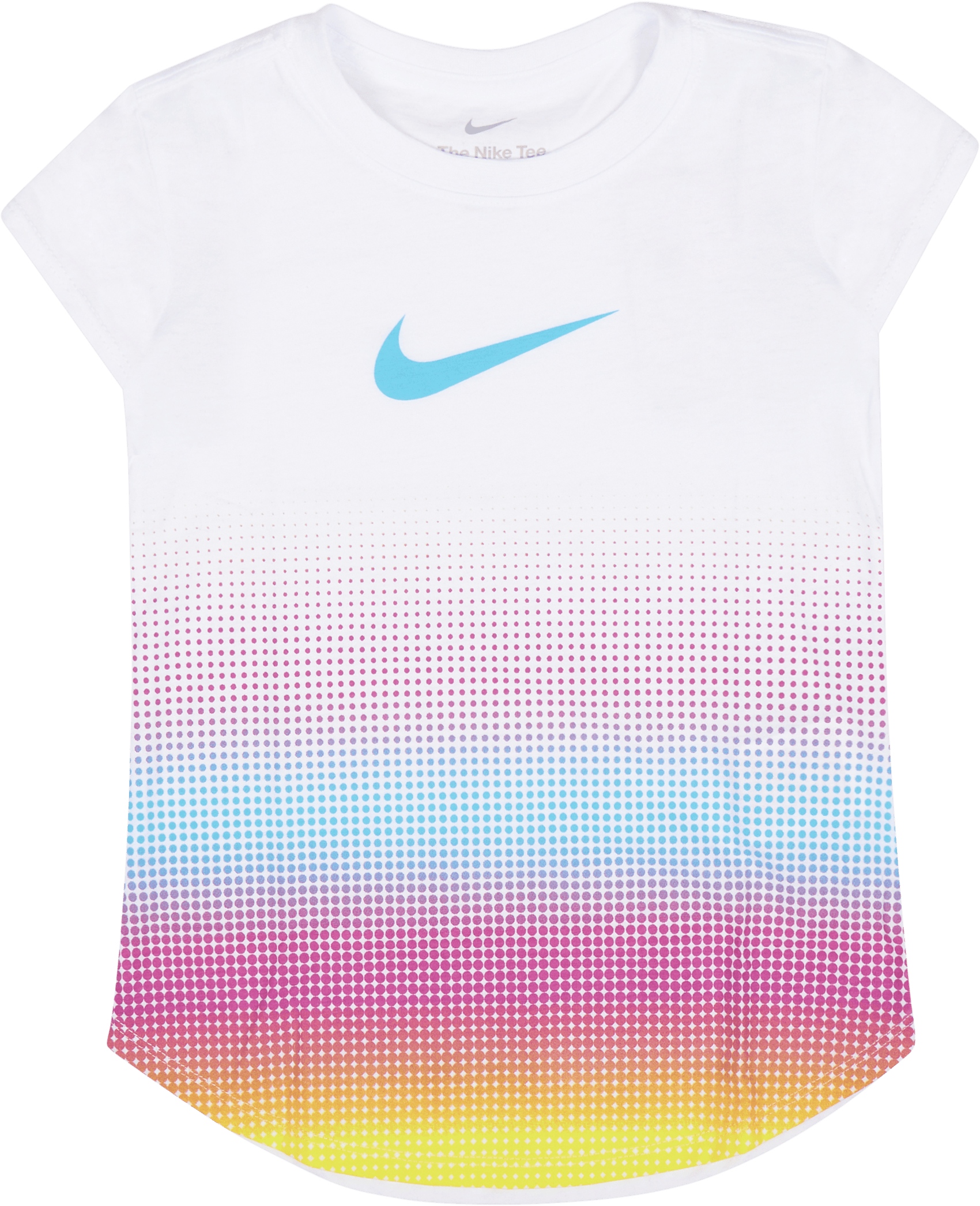 Nkg Double Dot Gradient Tee White