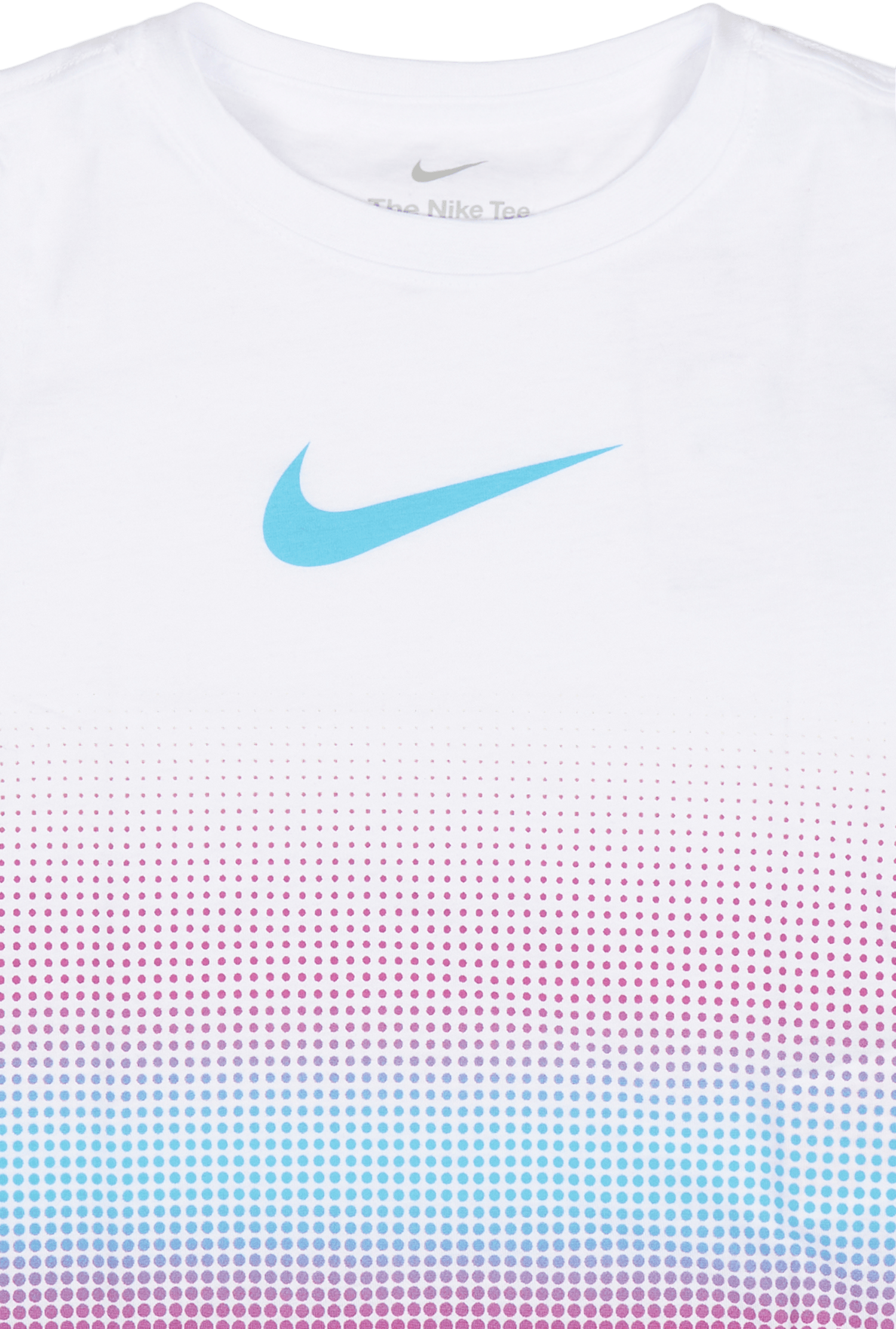 Nkg Double Dot Gradient Tee White - Bild 3