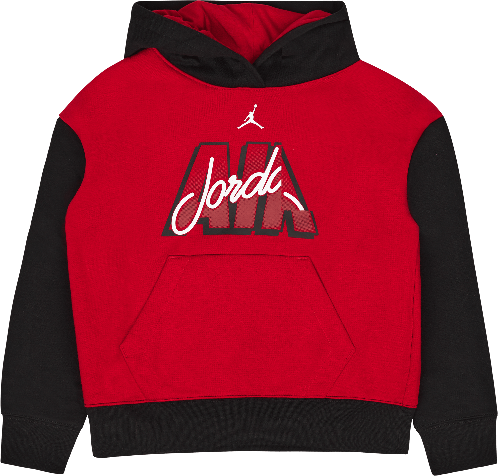 Jdg Blocked Air-ress Po Hoodie Gym Red