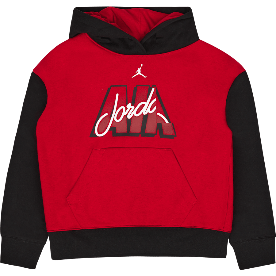 Jdg Blocked Air-ress Po Hoodie Gym Red