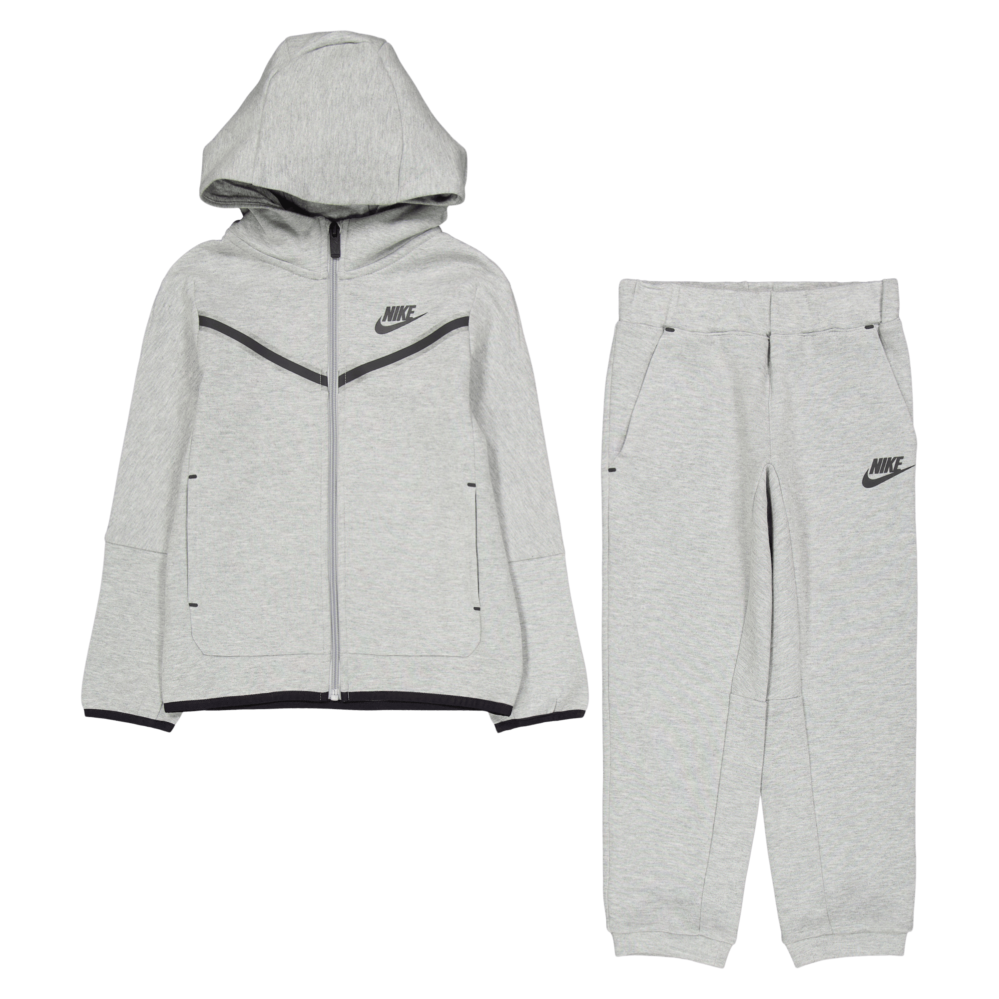 Nkn Nsw Tech Fleece Set Dark Grey Heather