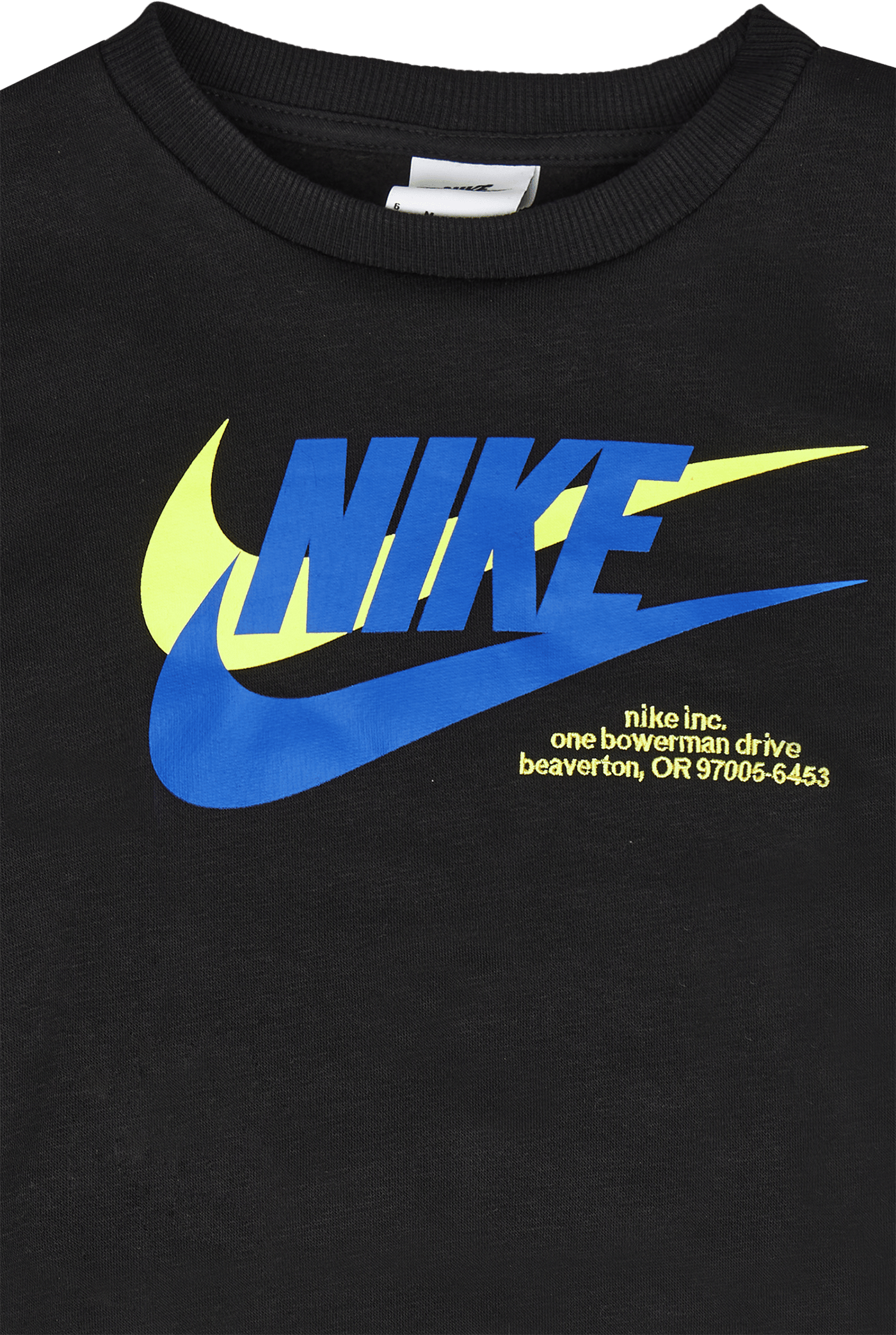 Nkn N Nsw Hbr Icon Flc Crew Black - Bild 3