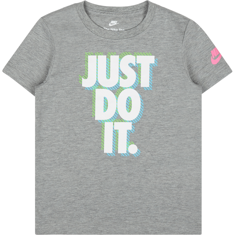 Nkb Jdi 3d Short Sleeve Tee Dark Grey Heather