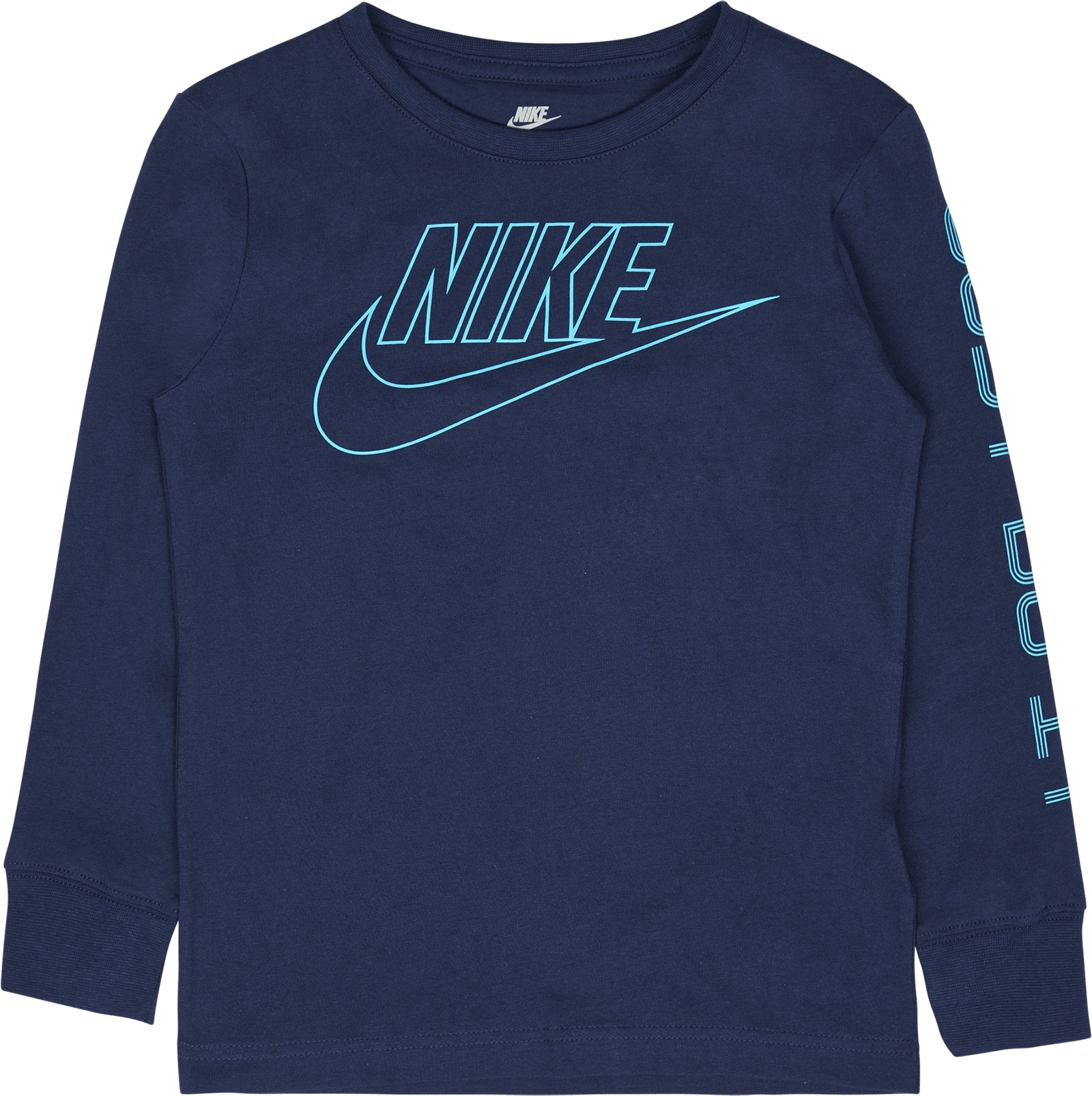 Nkb Amplfied Ls Sleeve Hit Tee Midnight Navy