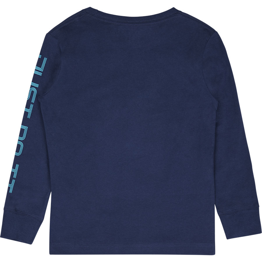 Nkb Amplfied Ls Sleeve Hit Tee Midnight Navy - Bild 2