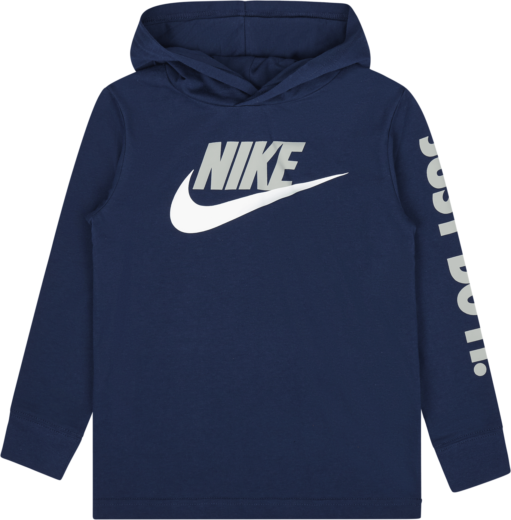 B Nsw Futura Hooded Ls Tee Midnight Navy