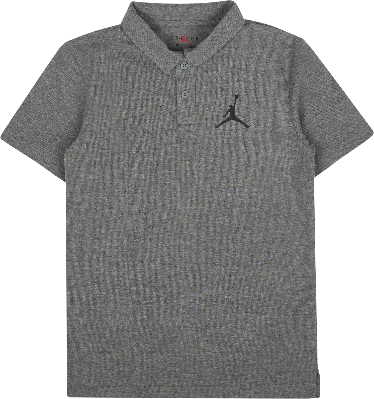 Jdb Jumpman Polo Carbon Heather