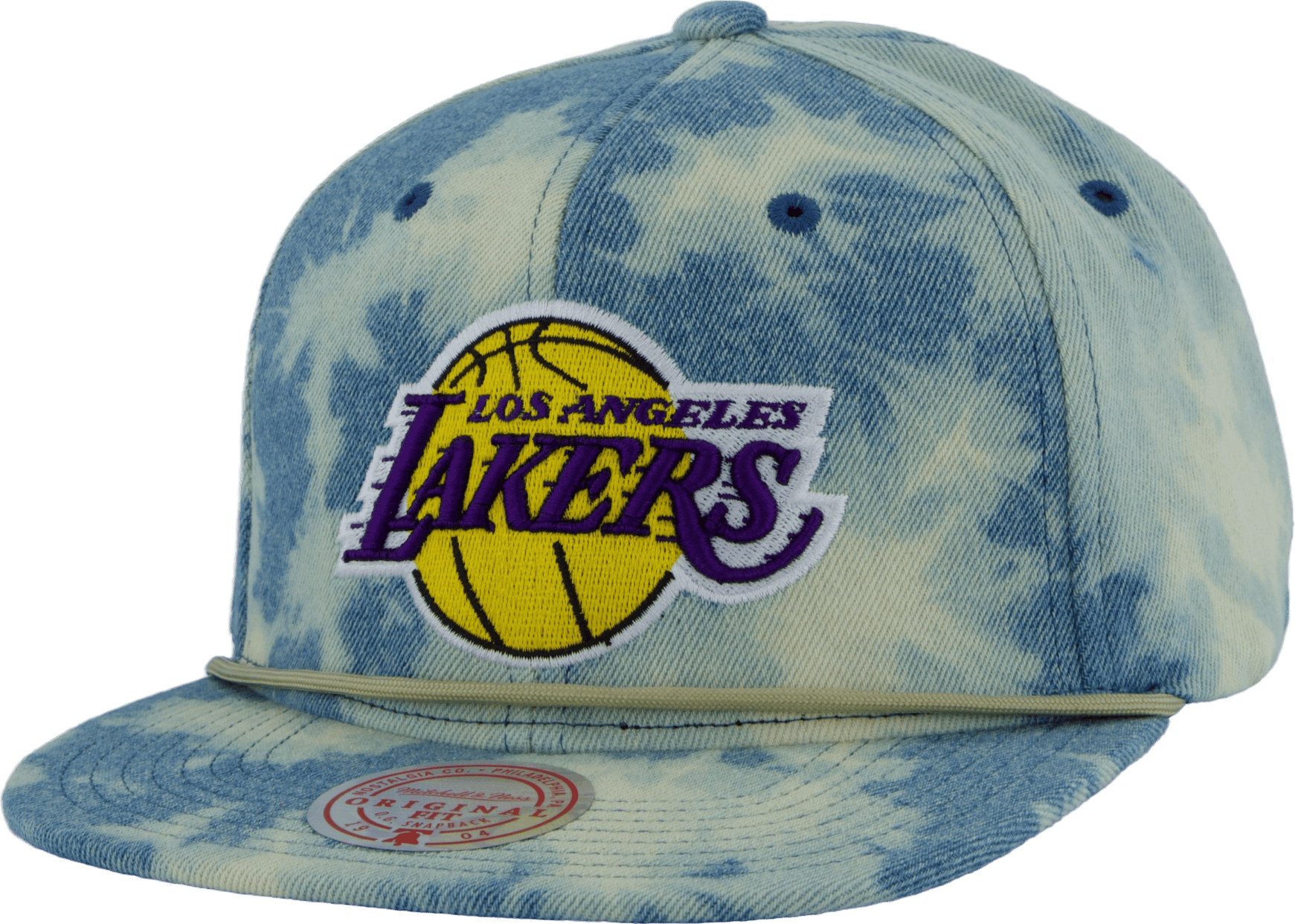 Lakers Acid Wash Snapback
