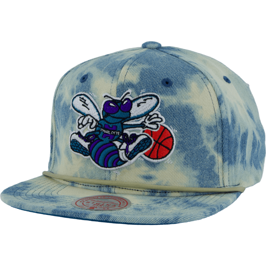 Hornets Acid Wash Snapback HWC