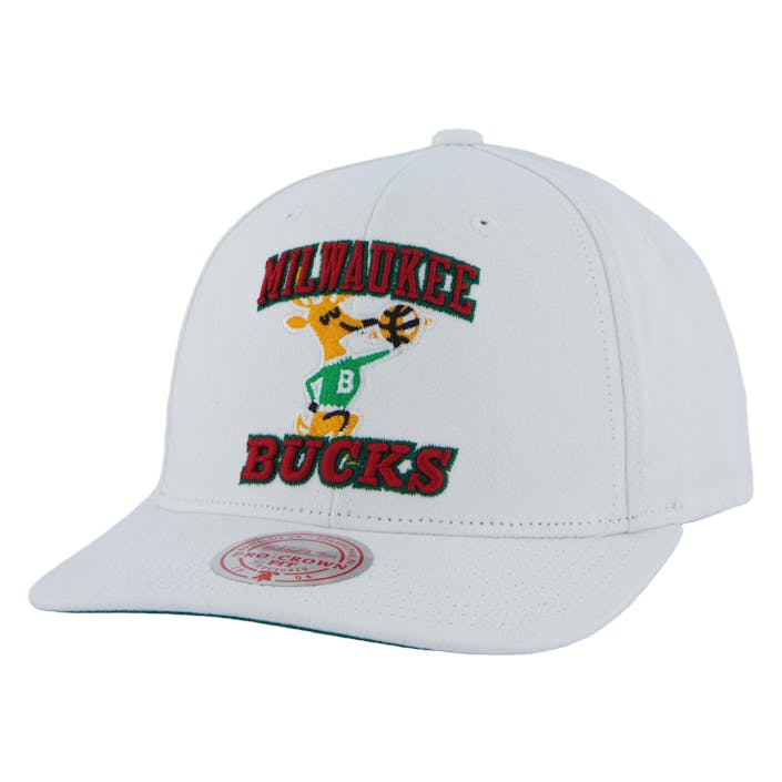 Bucks All In Pro Snapback HWC, Male, Apparels, Hats & Caps, White, ONESIZE