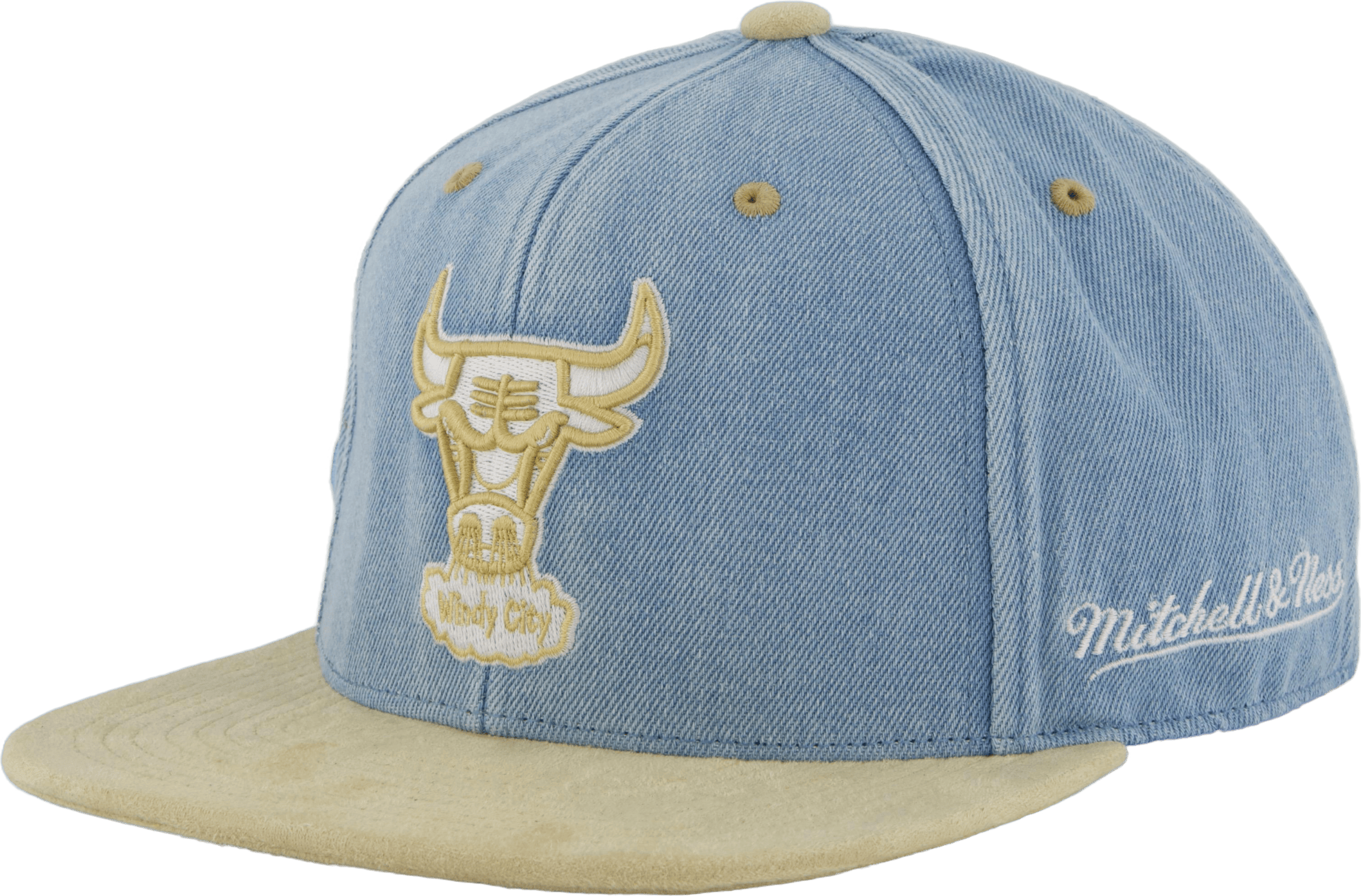 Bulls Blue Jean Baby Fitted HWC