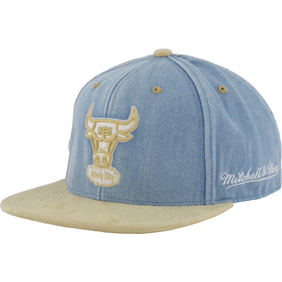 Bulls Blue Jean Baby Fitted HWC