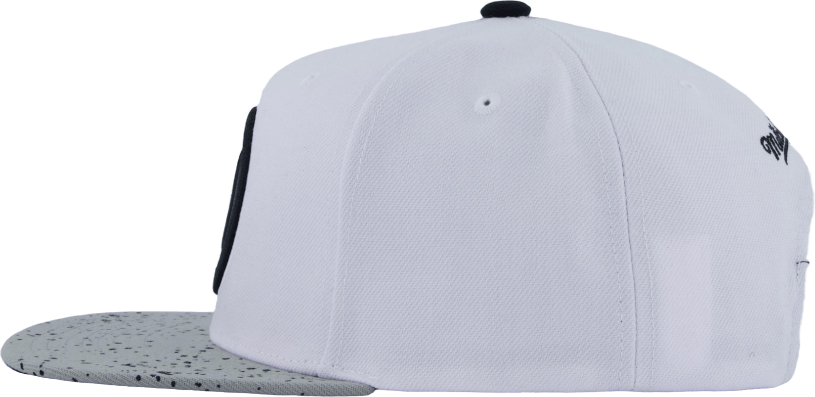 Cement Top Snapback White/silver - Bild 2