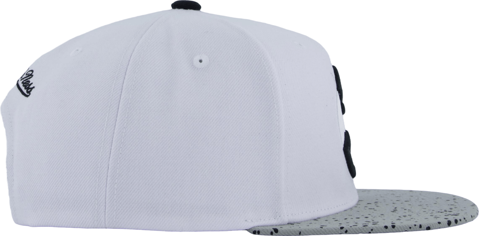 Cement Top Snapback White/silver - Bild 4