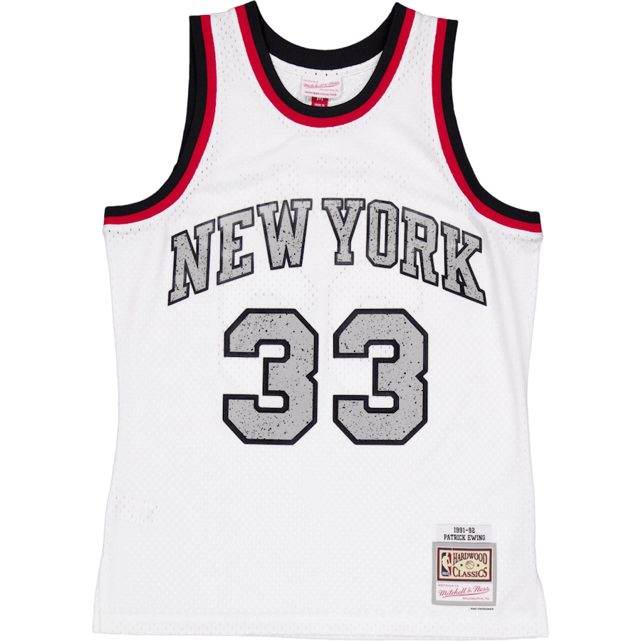 Cracked Cement Swingman Jersey White
