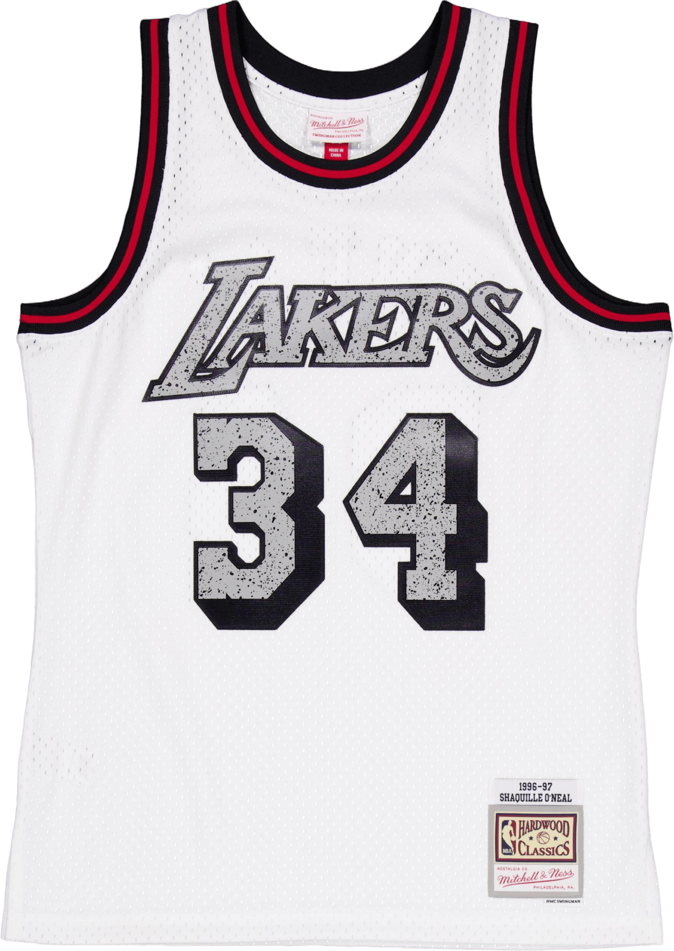 Cracked Cement Swingman Jersey White
