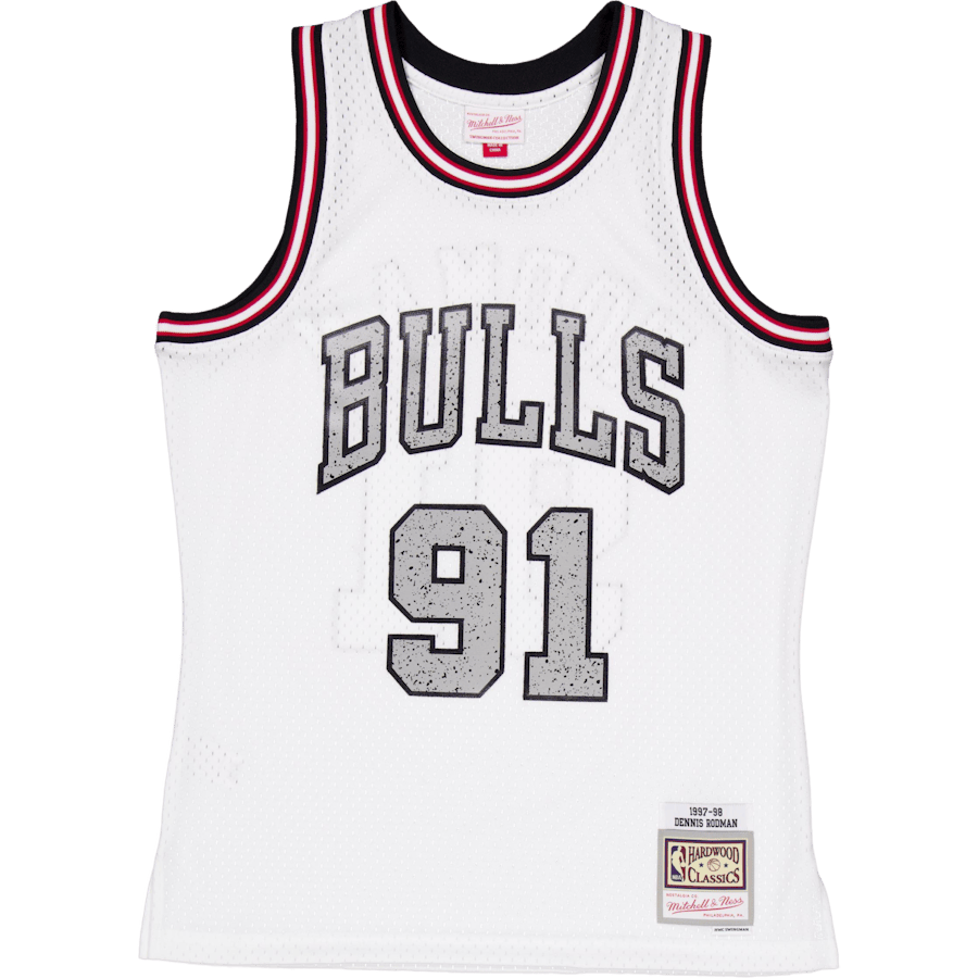 Cracked Cement Swingman Jersey White