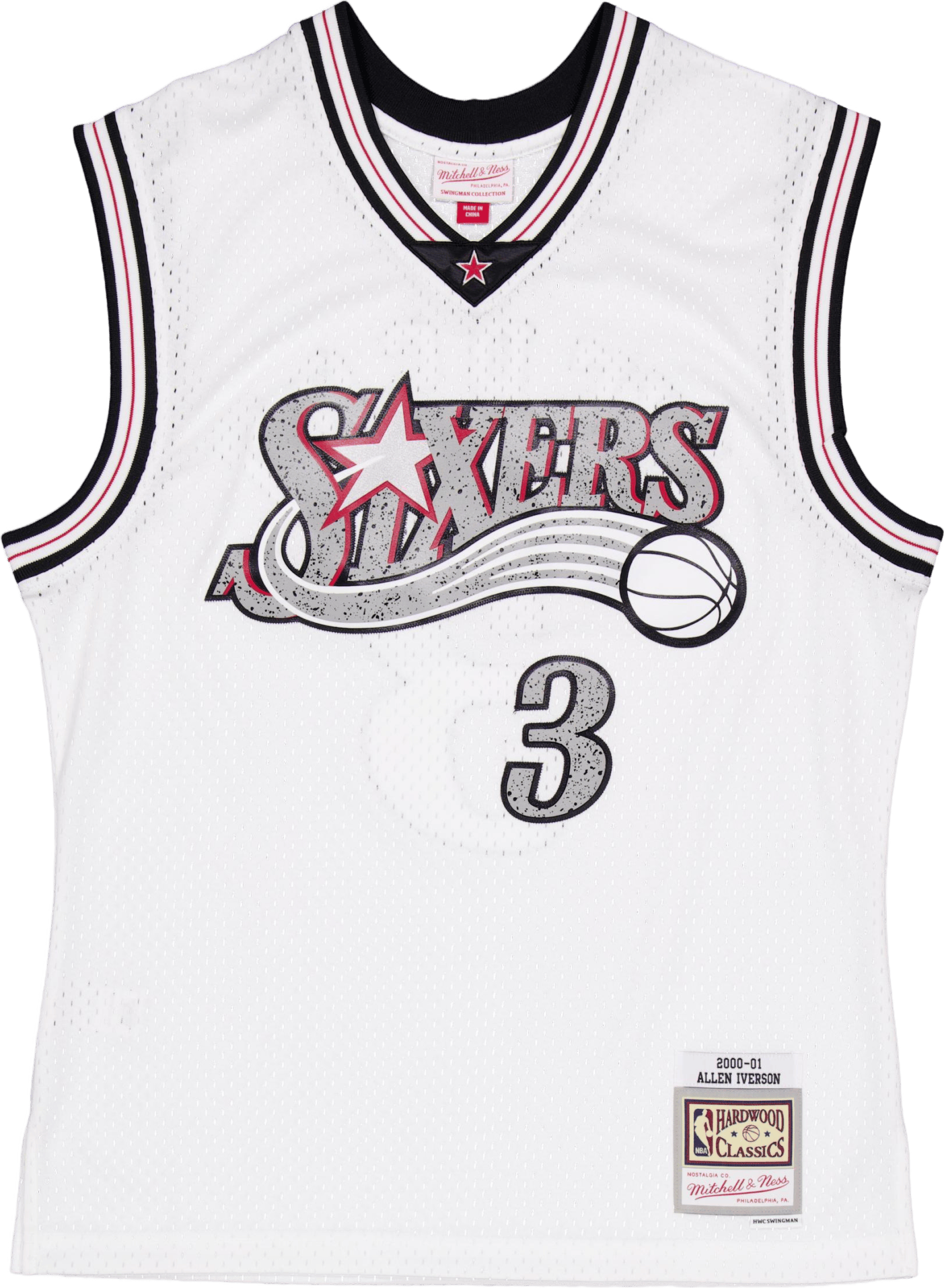 Cracked Cement Swingman Jersey White