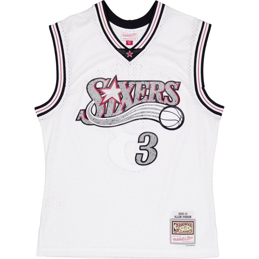 Cracked Cement Swingman Jersey White