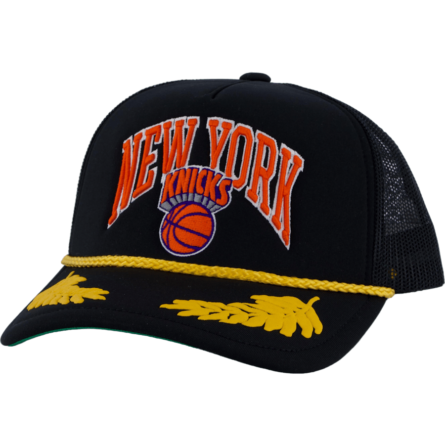 Knicks Gold Leaf Trucker HWC