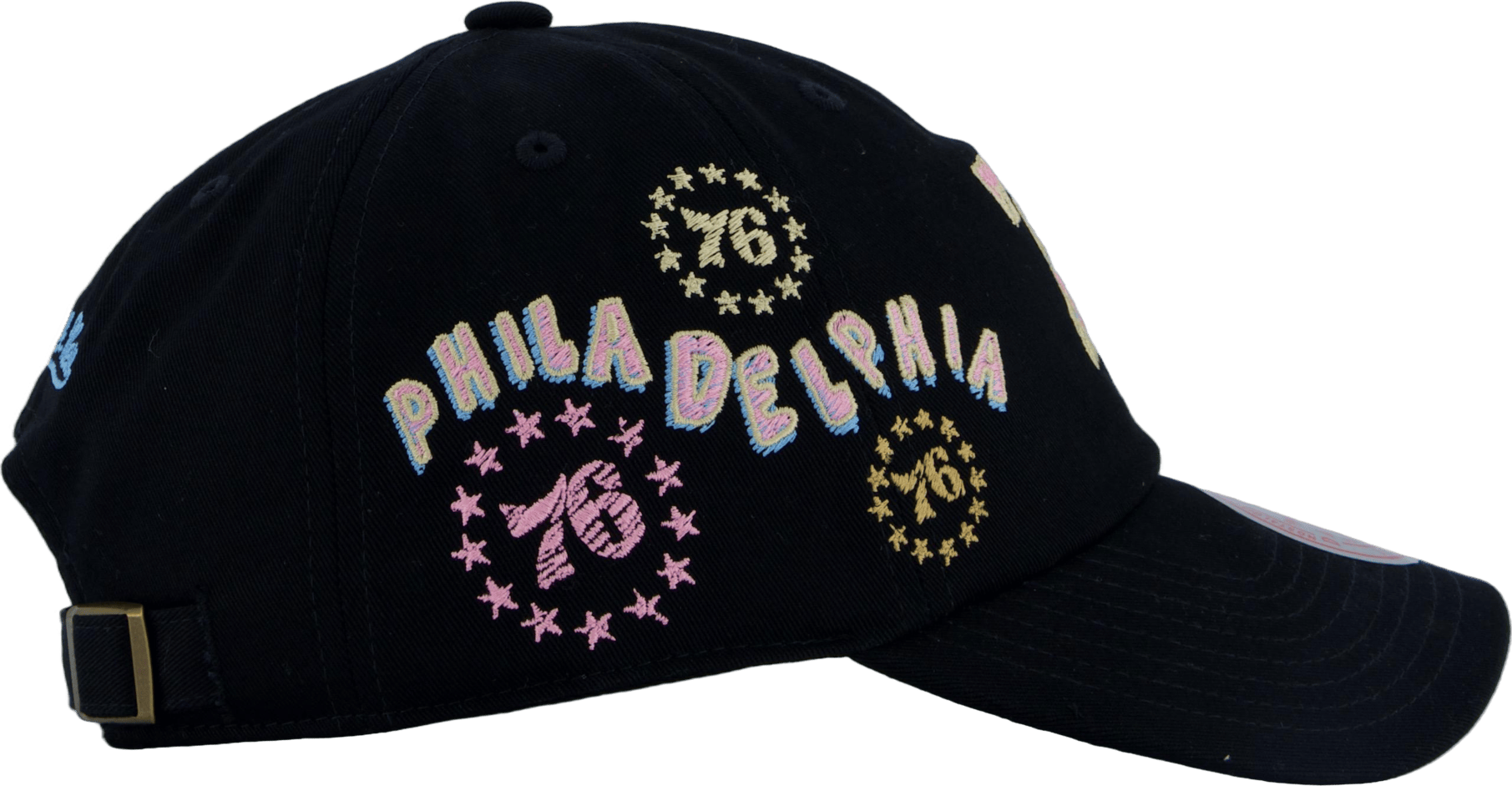 76ers Sidewalk Sketch Strapback HWC - Bild 4