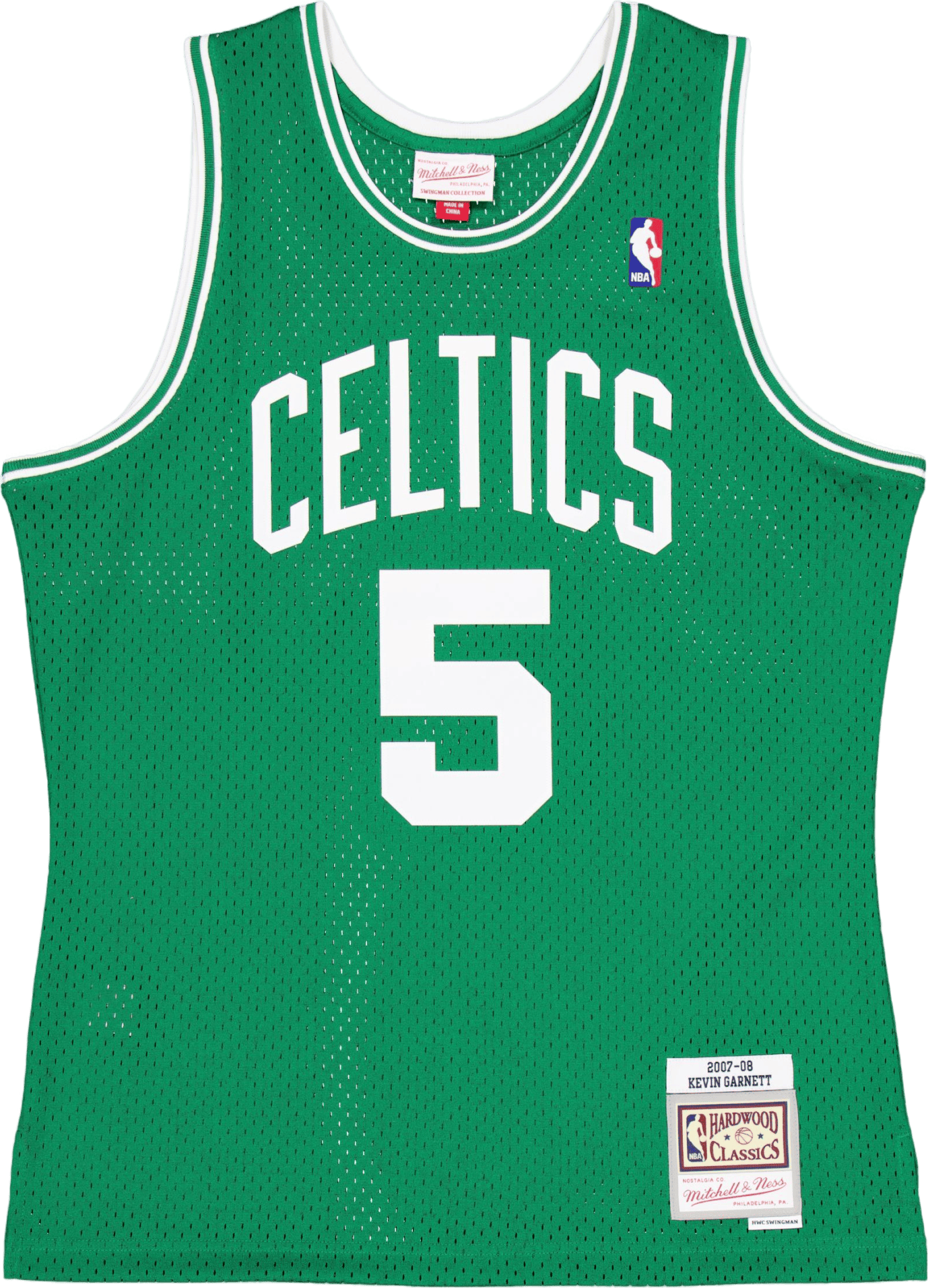 Swingman Jersey 07 Kelly Green