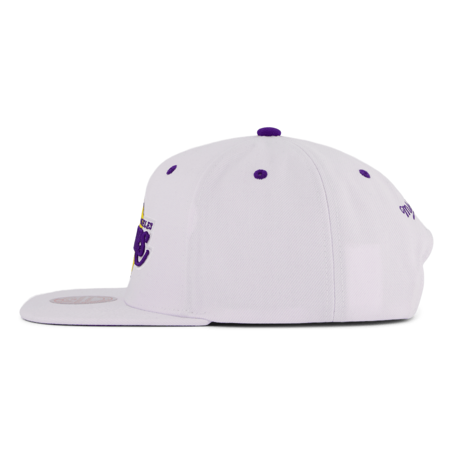 Lakers White Team Color Snapback - Bild 2