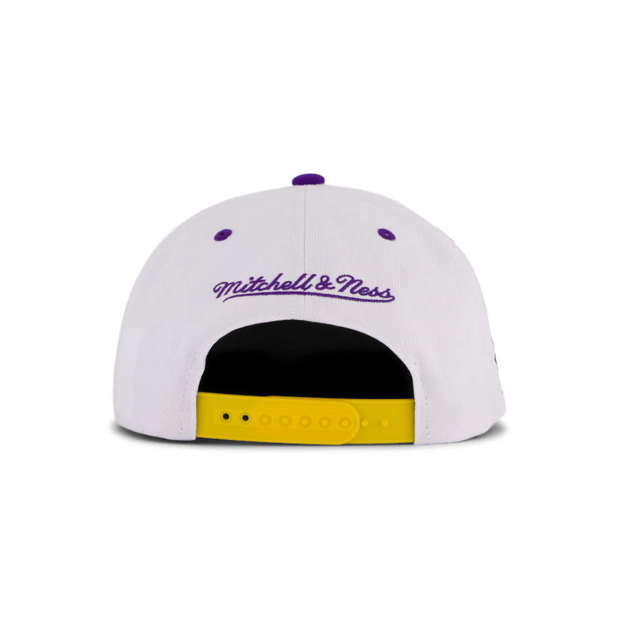Lakers White Team Color Snapback - Bild 3