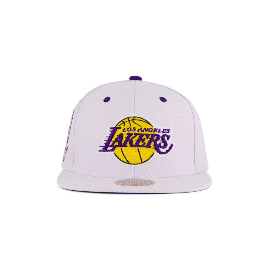 Lakers White Team Color Snapback - Bild 5