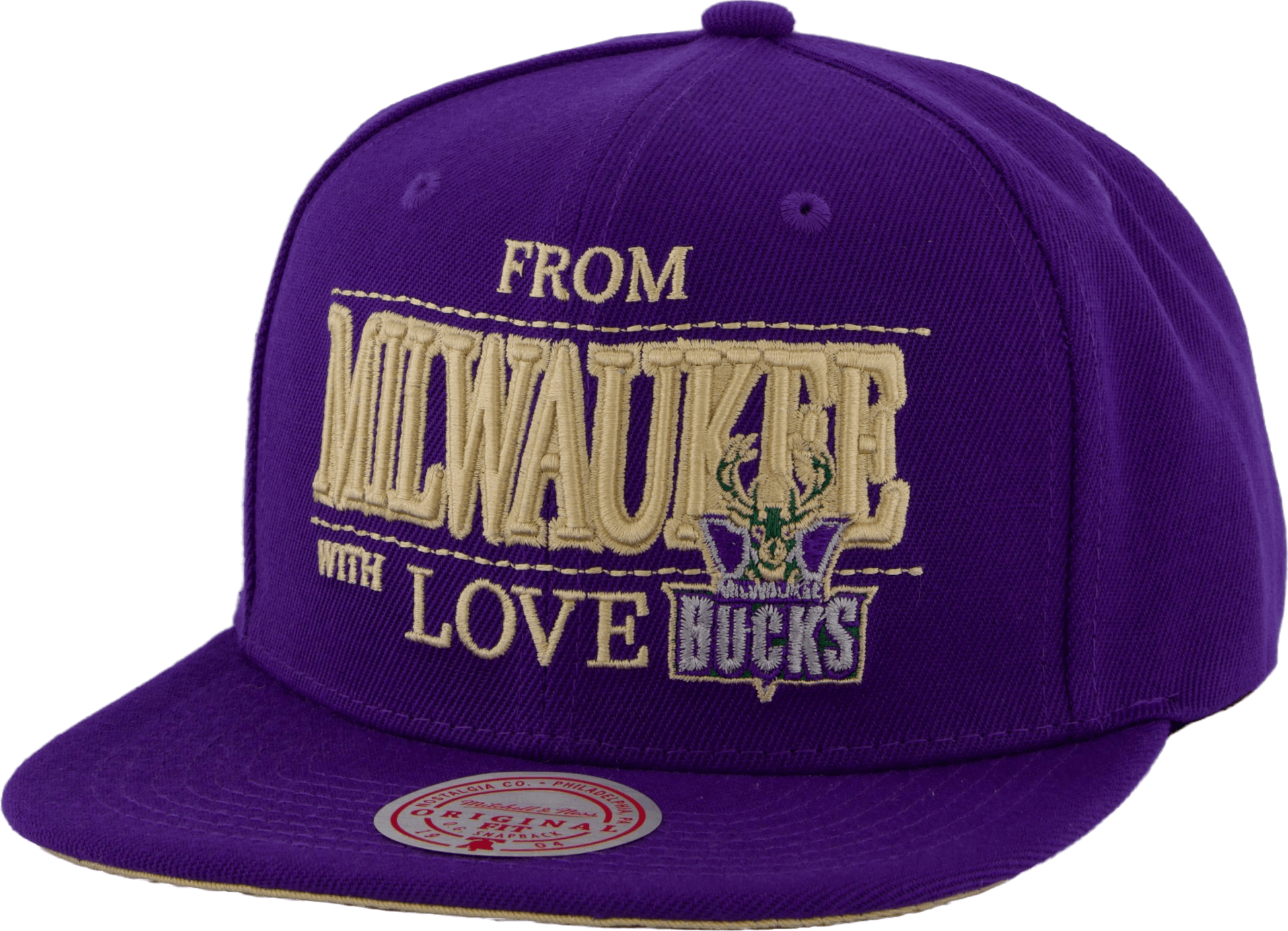 Bucks With Love Snapback HWC, Male, Apparels, Hats & Caps, Purple, ONESIZE