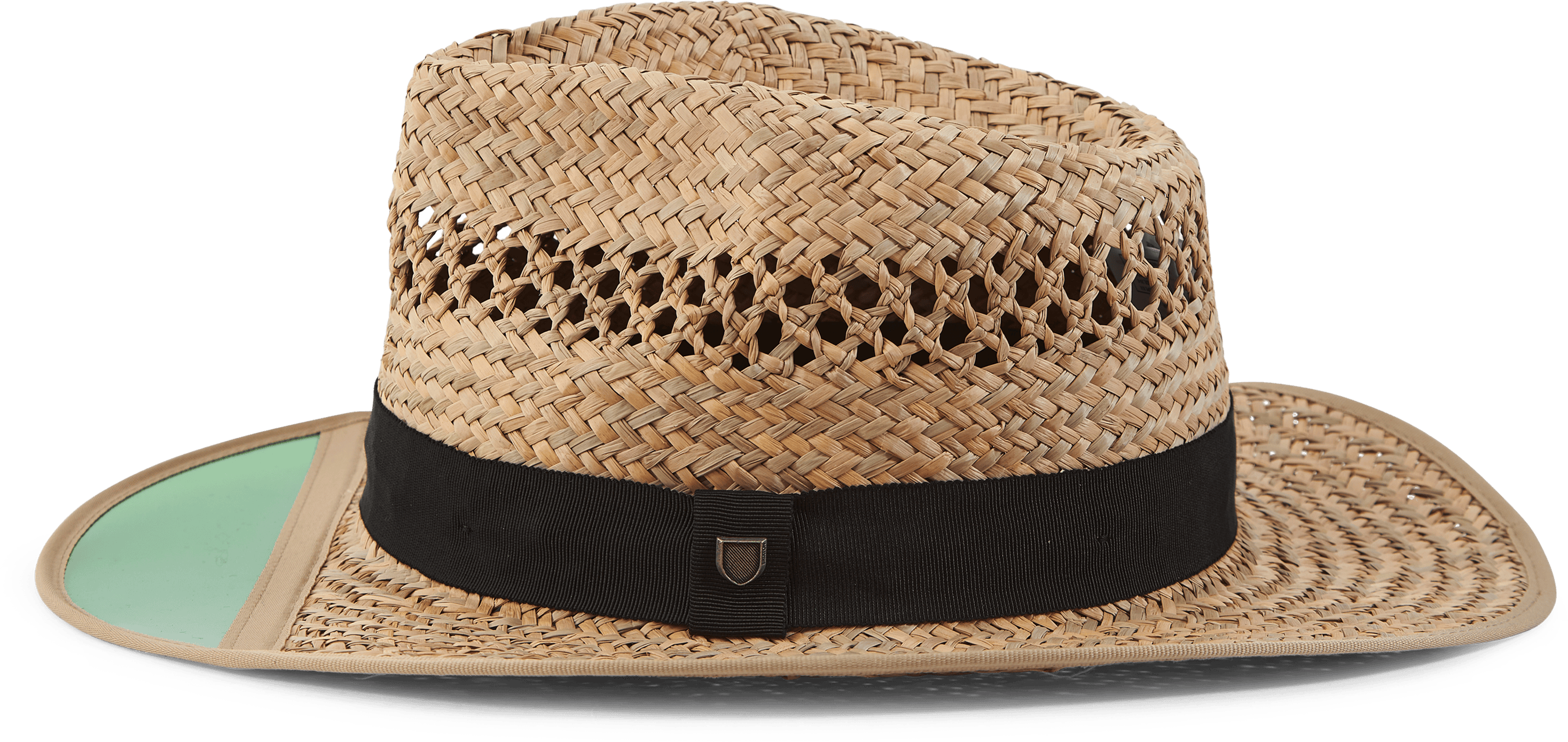 Hunter Straw Fedora Tan - Bild 2