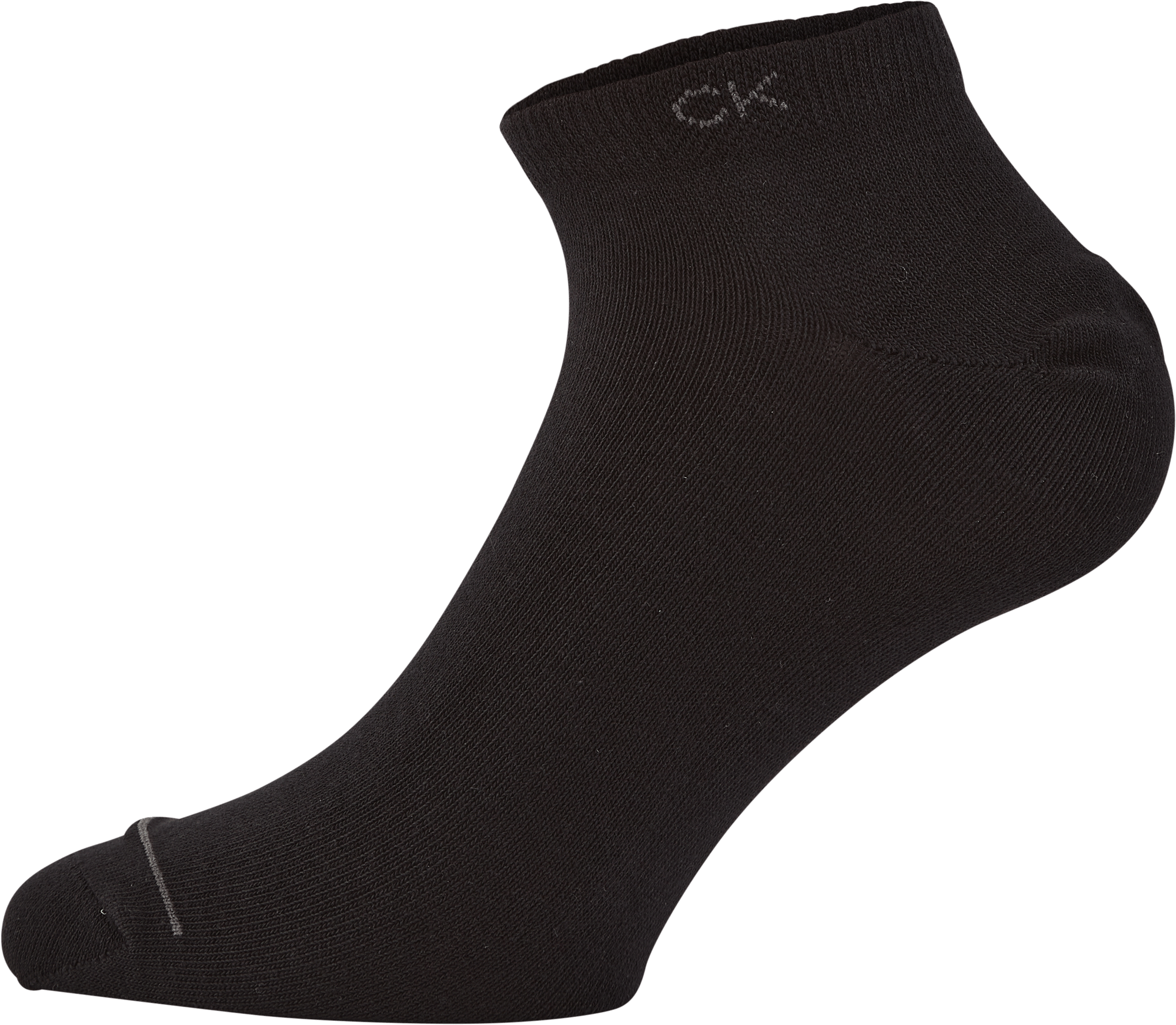 Ck Men Sneaker 3p 001, Male, Apparels, Socks, Black, ONESIZE