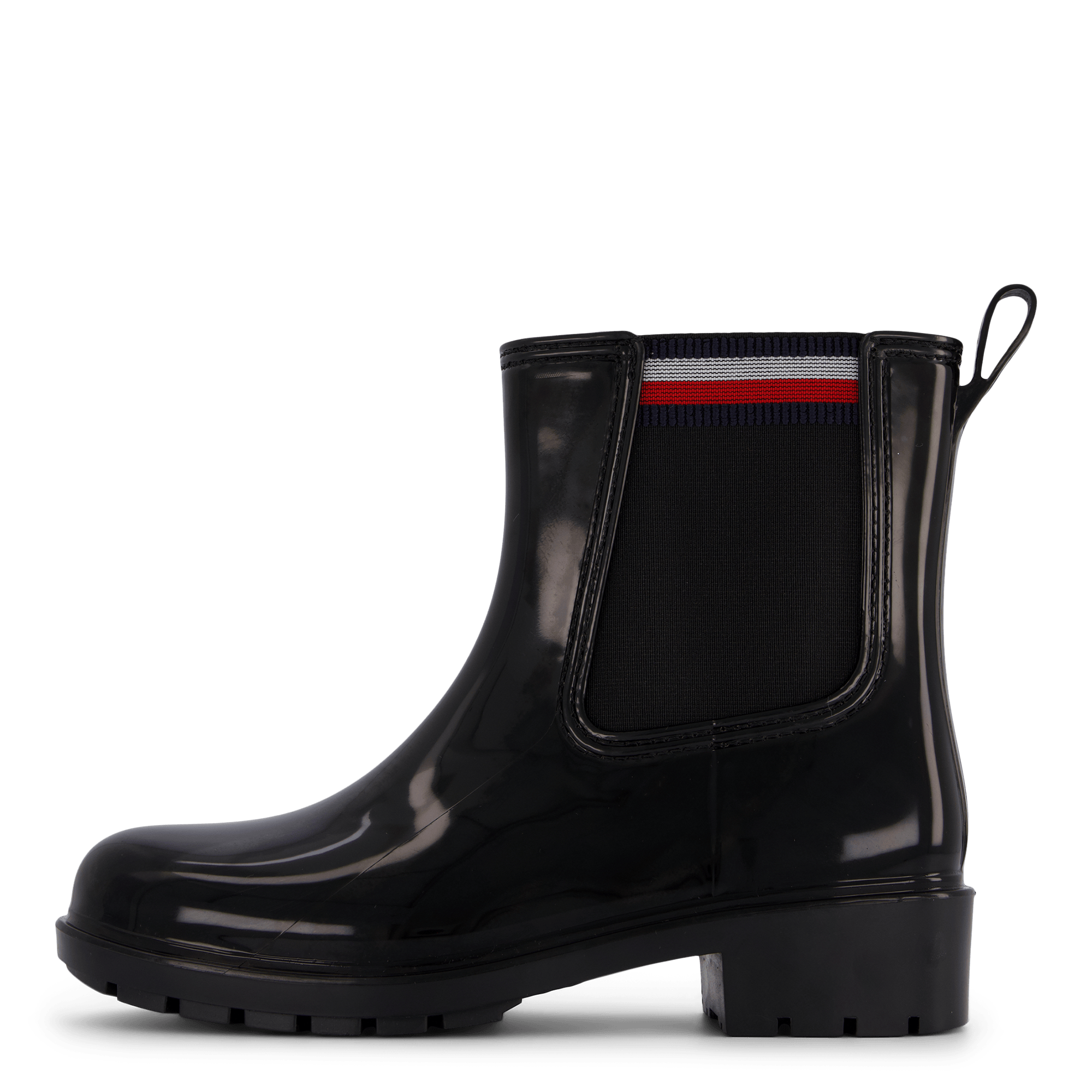 Corporate Elastic Rainboot Black
