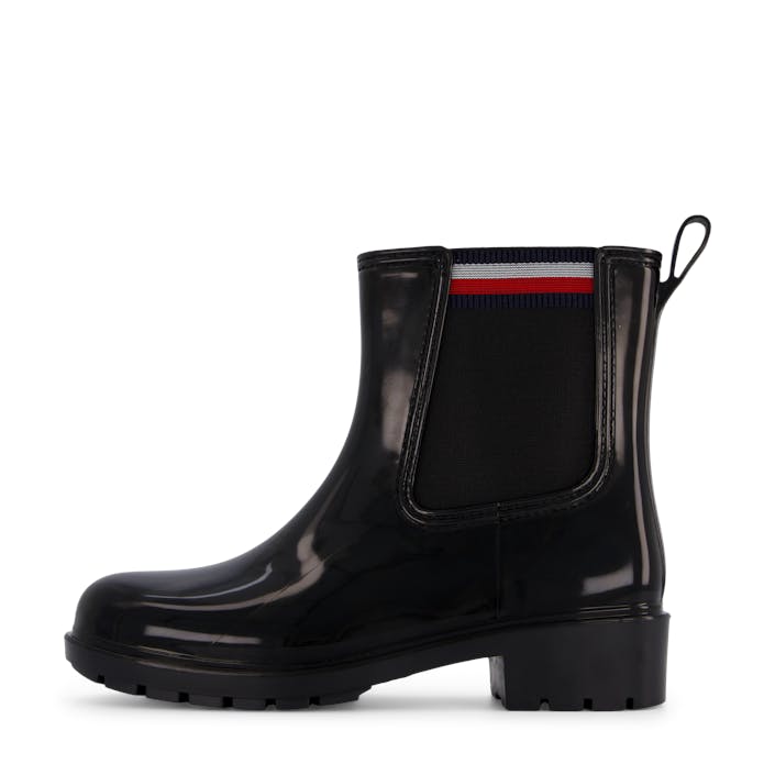 Corporate Elastic Rainboot Black, Female, Buty, Botki i Sztyblety, kalosze, Czarny, EU 36