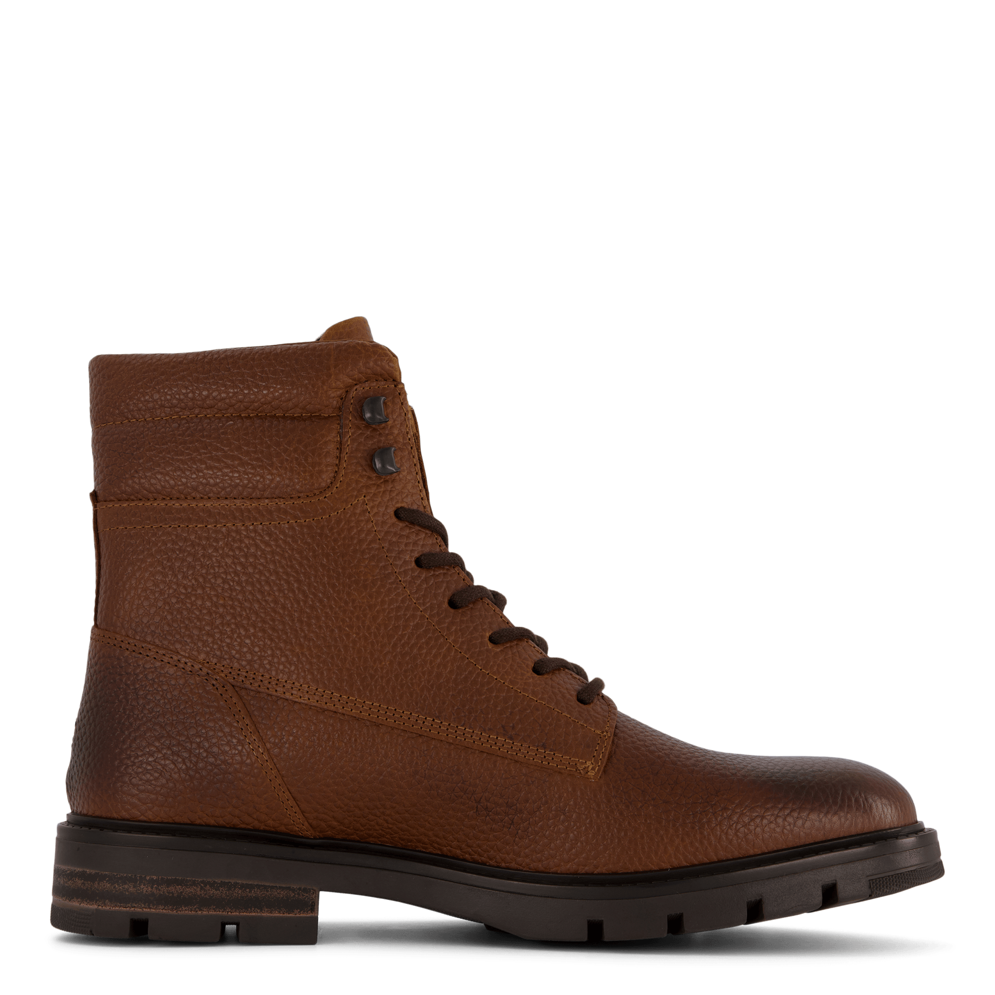 Varm Padded Hilfiger Lth Boot Cognac - Bild 3