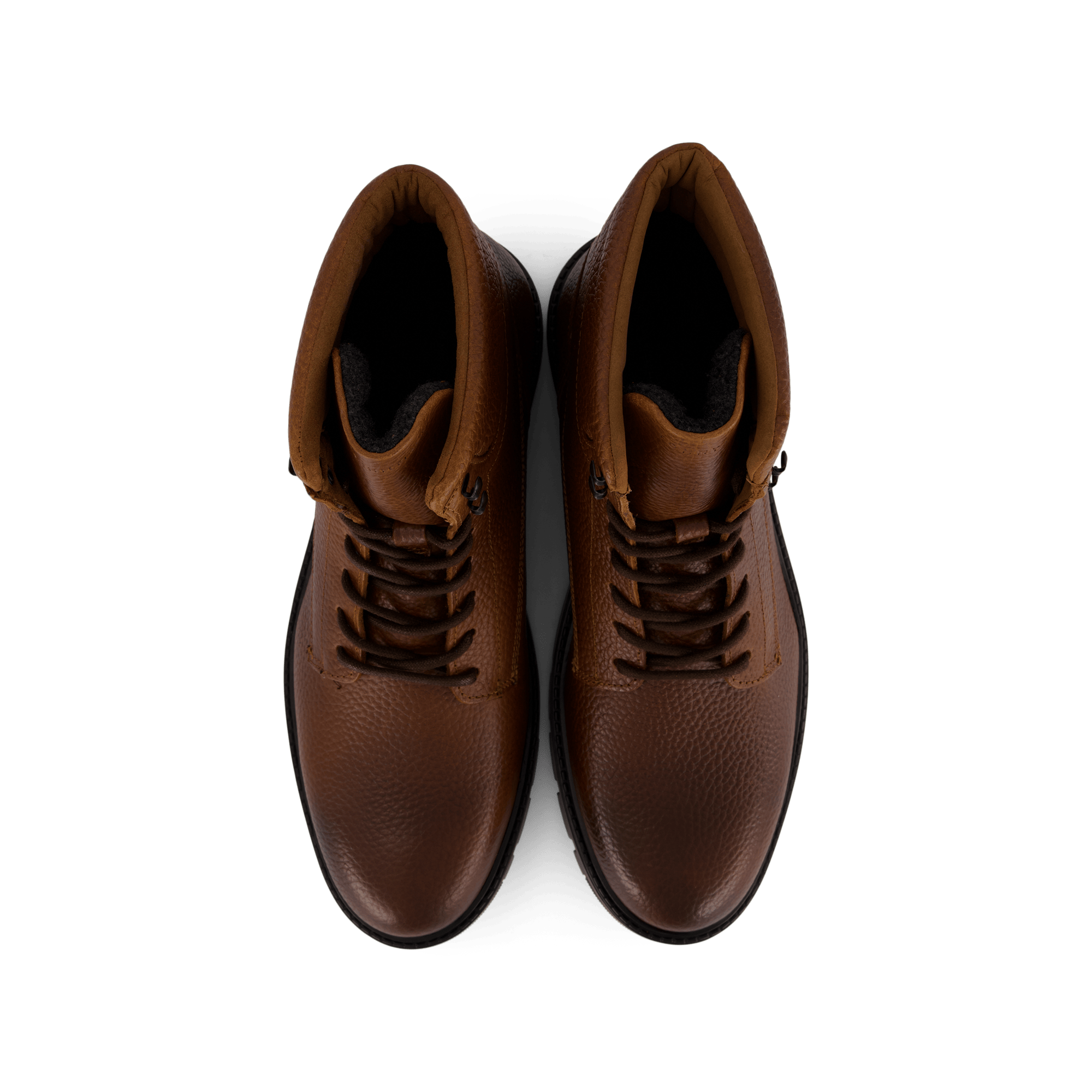 Varm Padded Hilfiger Lth Boot Cognac - Bild 6