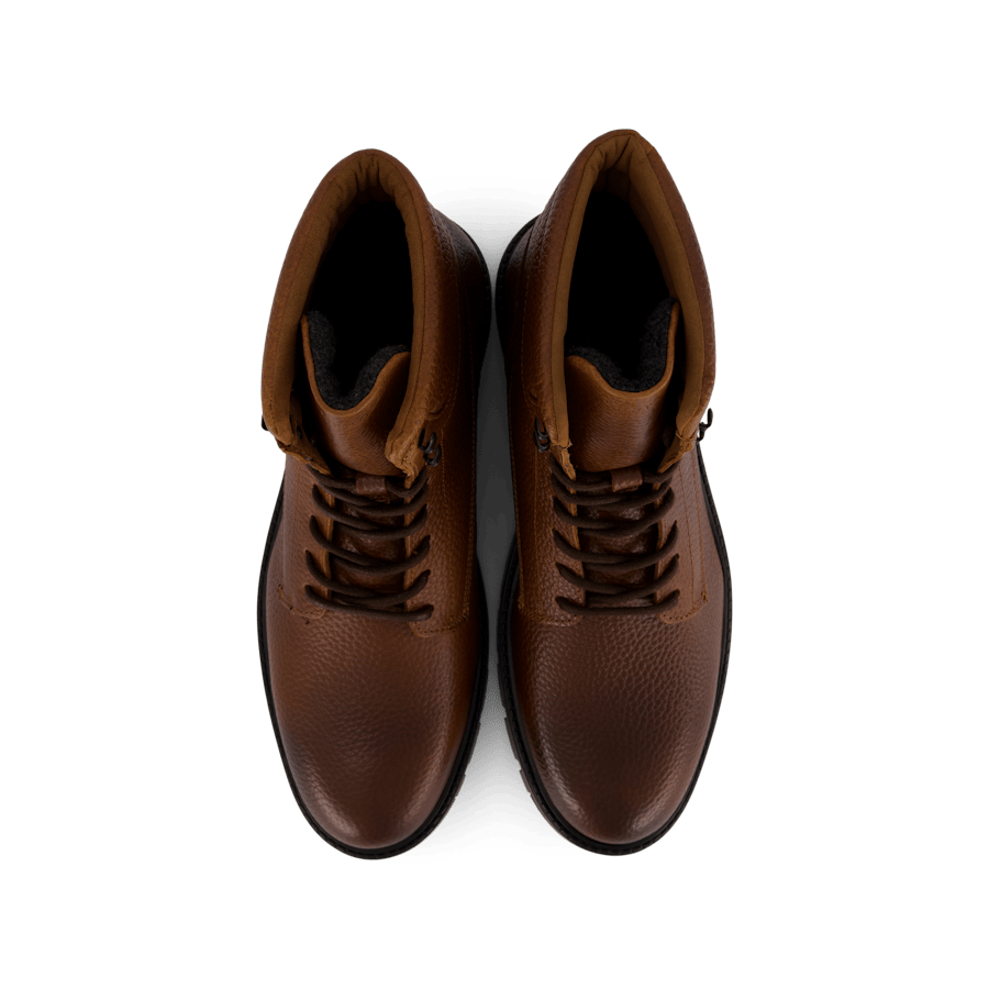 Varm Padded Hilfiger Lth Boot Cognac - Bild 6