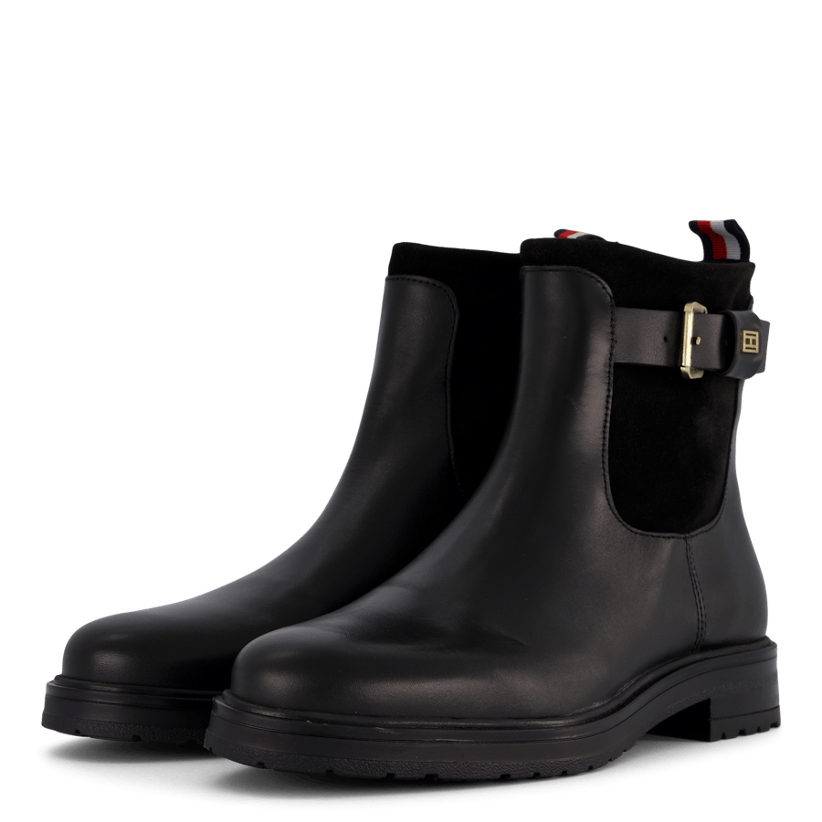 Belt Bootie Material Mix Black - Bild 5