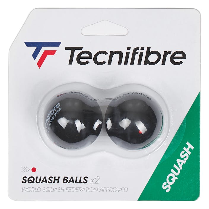 Squash Balls (red Dot) Black, Unisex, Vybavenie, rakety, Squash, Biely, ONESIZE