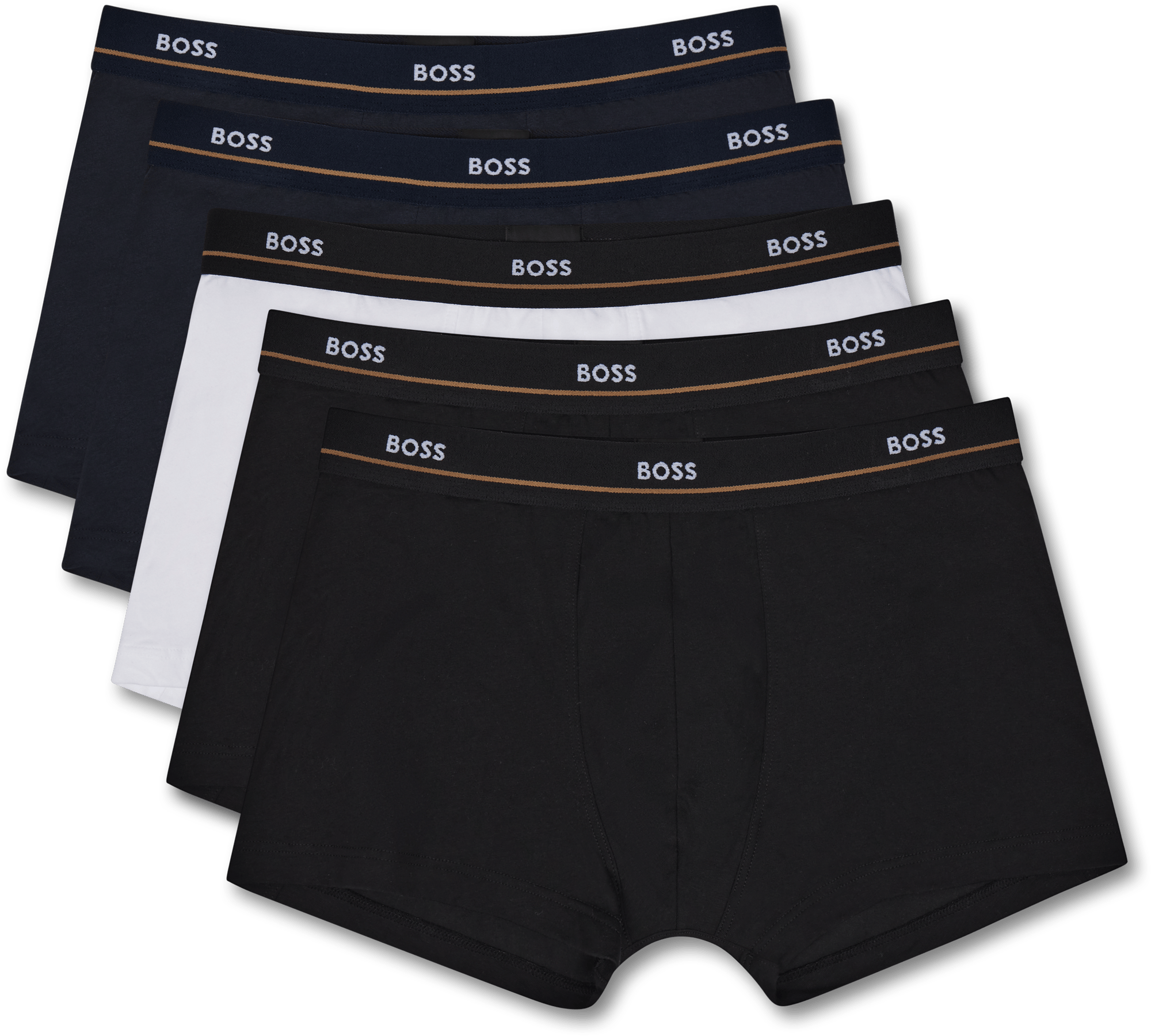 Boss 5 Pack Mens Trunk – Multi Multicolor